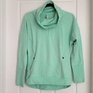 Lululemon Mint Cowl Neck Sweater